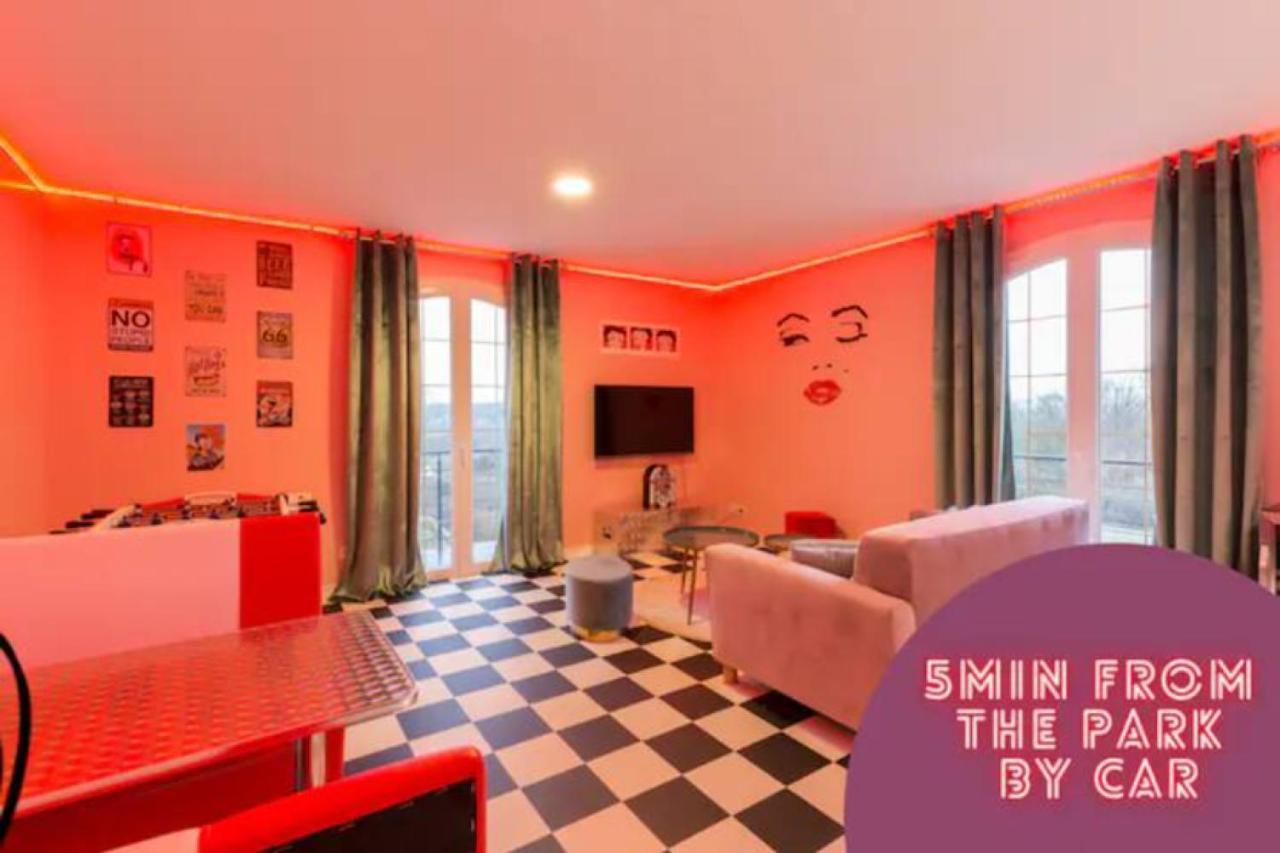 Suite Marilyn Monroe & Spa - 4P - Proche Disney Montry Exterior foto